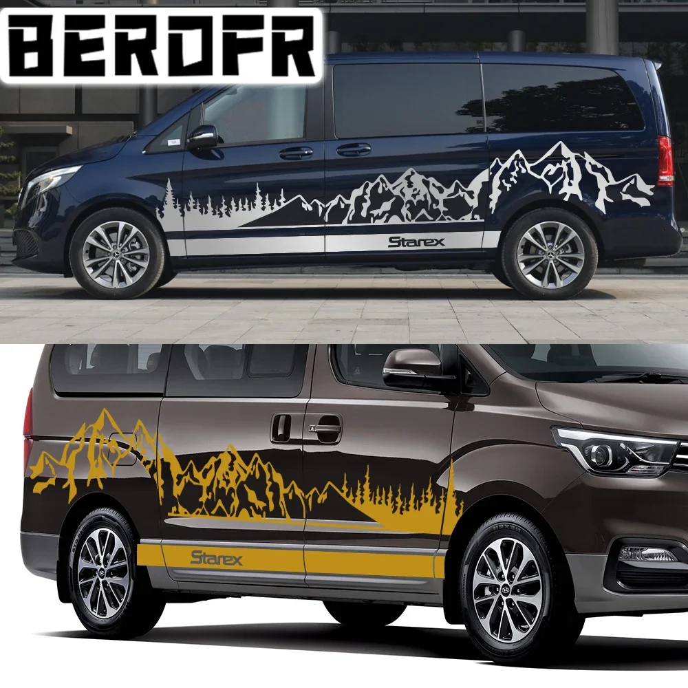 autocollants-de-voiture-pour-hyundai-grand-starex-h1-royale-h200-h300-a1-camping-car-satellite-van-decalcomanies-de-decoration-d'arbre-de-montagne-en-vinyle-accessoires