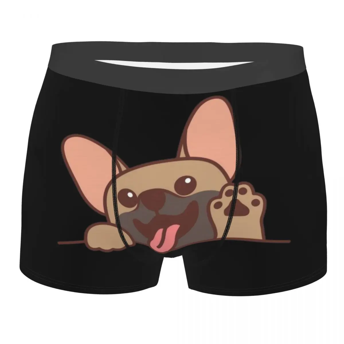 Kawaii Cute French Bulldog Puppy Man's Underwear Highly Breathable High Quality Gift Idea