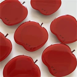 Korean Cute Red Apple Griptok Bracket for IPhone 15 14 13 Samsung Food Phone Accessories Holder Ring Support Stand Grip Tok Gift