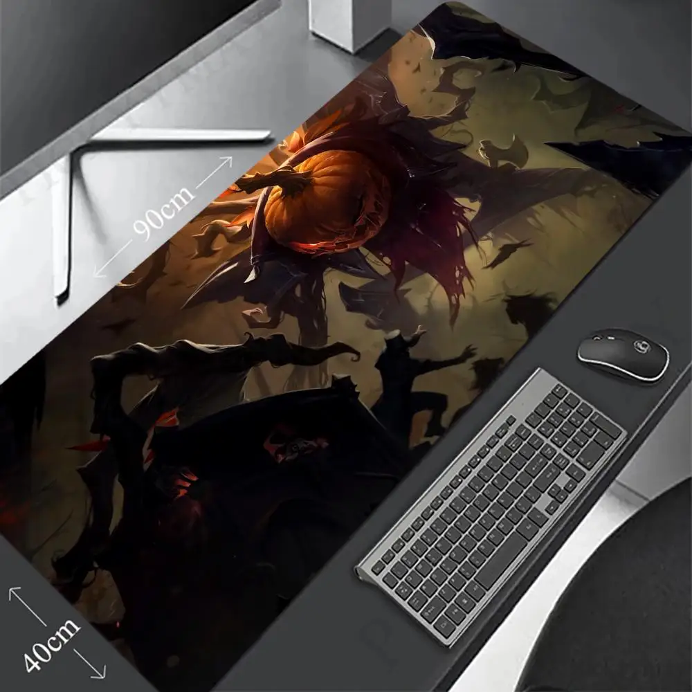 

Mousepad Anime Mouse Pad Desk the Ancient Fear Gaming Mat Offices Accessories Office Rug Extended Mats Xxl Gamer Gadgets Large