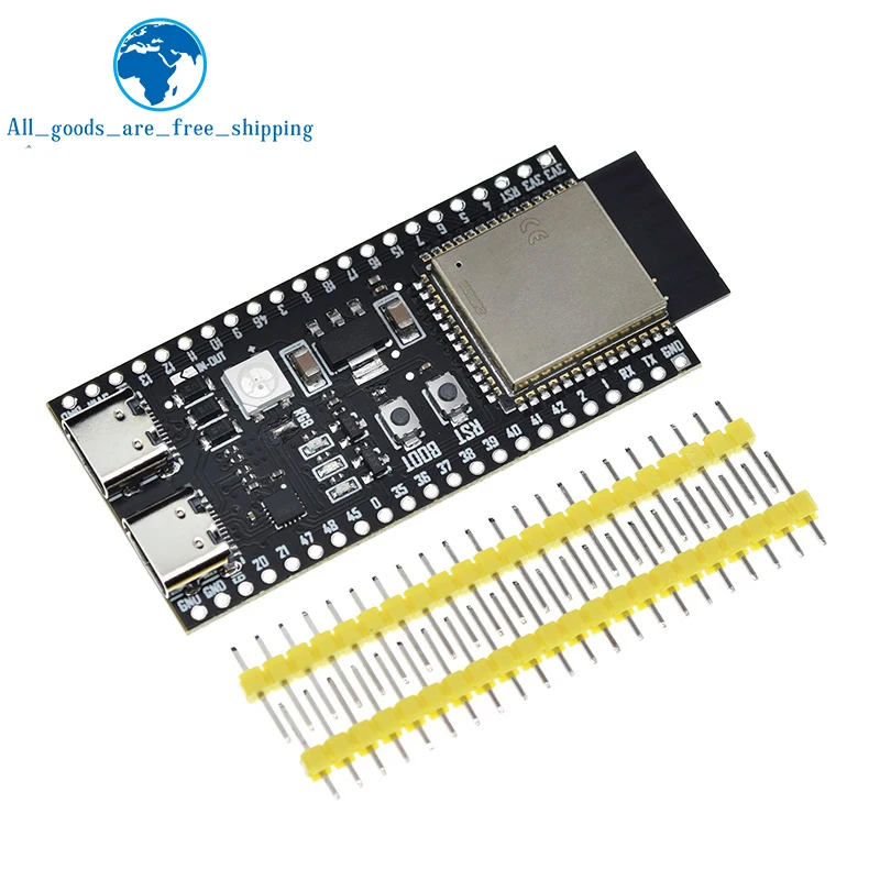 TZT ESP32-S3-DevKitC-1 ESP32-S3 WiFi Bluetooth-compatible BLE 5.0 Mesh Development Board ESP32 Wireless Module N16R8 image 3