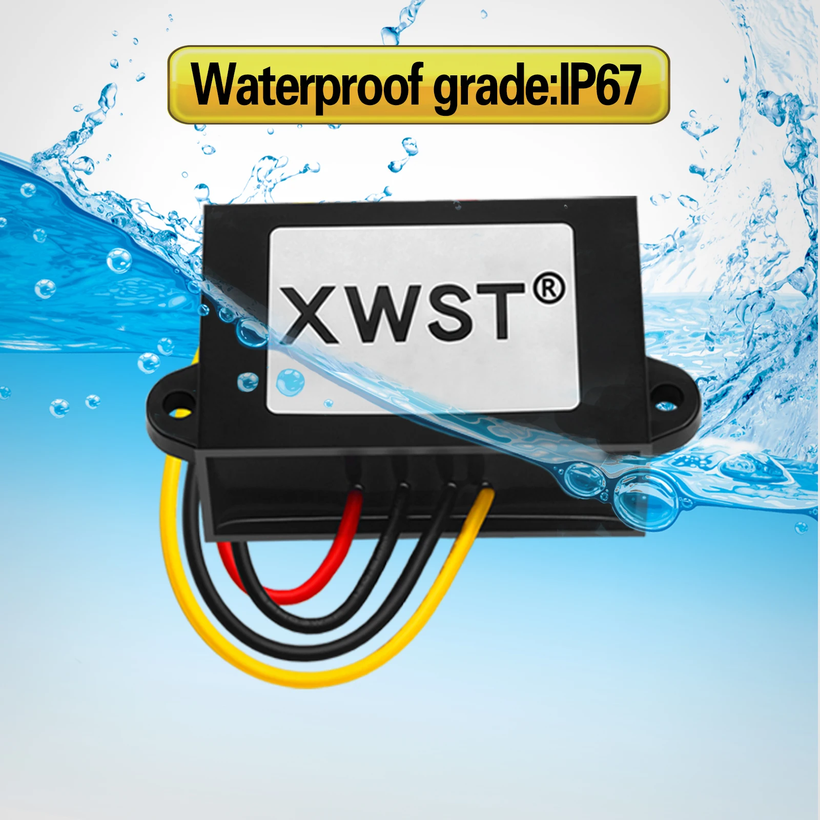 Waterproof DC DC Power Converter 12V to 36V Boost Transformer Module 1A 1.5A 36W 54W Voltage Regulator Step Up Inverter For Car