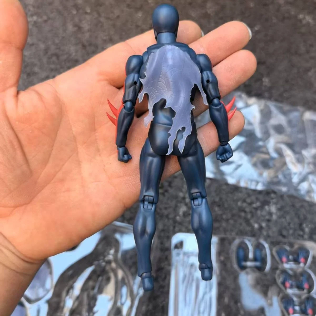 Hot Anime Mafex 239 Spider Man 2099 versión cómica figura de acción conjunta pieza de mano móvil modelo coleccionable de escritorio juguete niños regalo