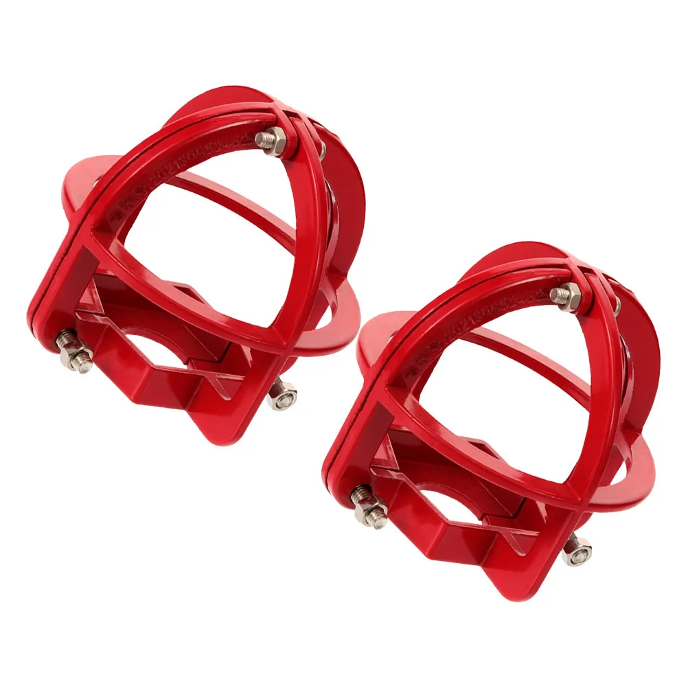 

2 pcs Cover Sprinkler Cage Protectors Head Covers Extra Large Guard Bracket Smoke Sensor Shield Durability