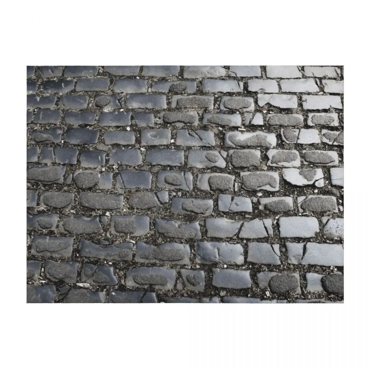 

Cobbled Street Close Up Throw Blanket Vintage manga Soft Plaid Heavy Blankets