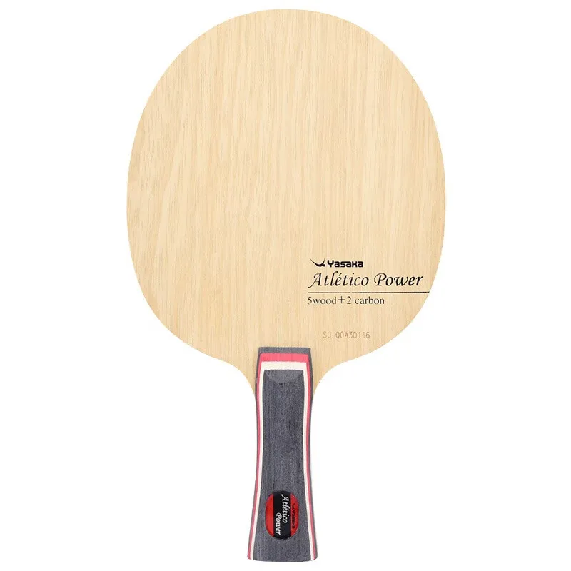 Yasaka Atletico Table Tennis Blade Carbon Fiber Power Speed Balance Ping Pong Racket Original Internal External Ping Pong Paddle