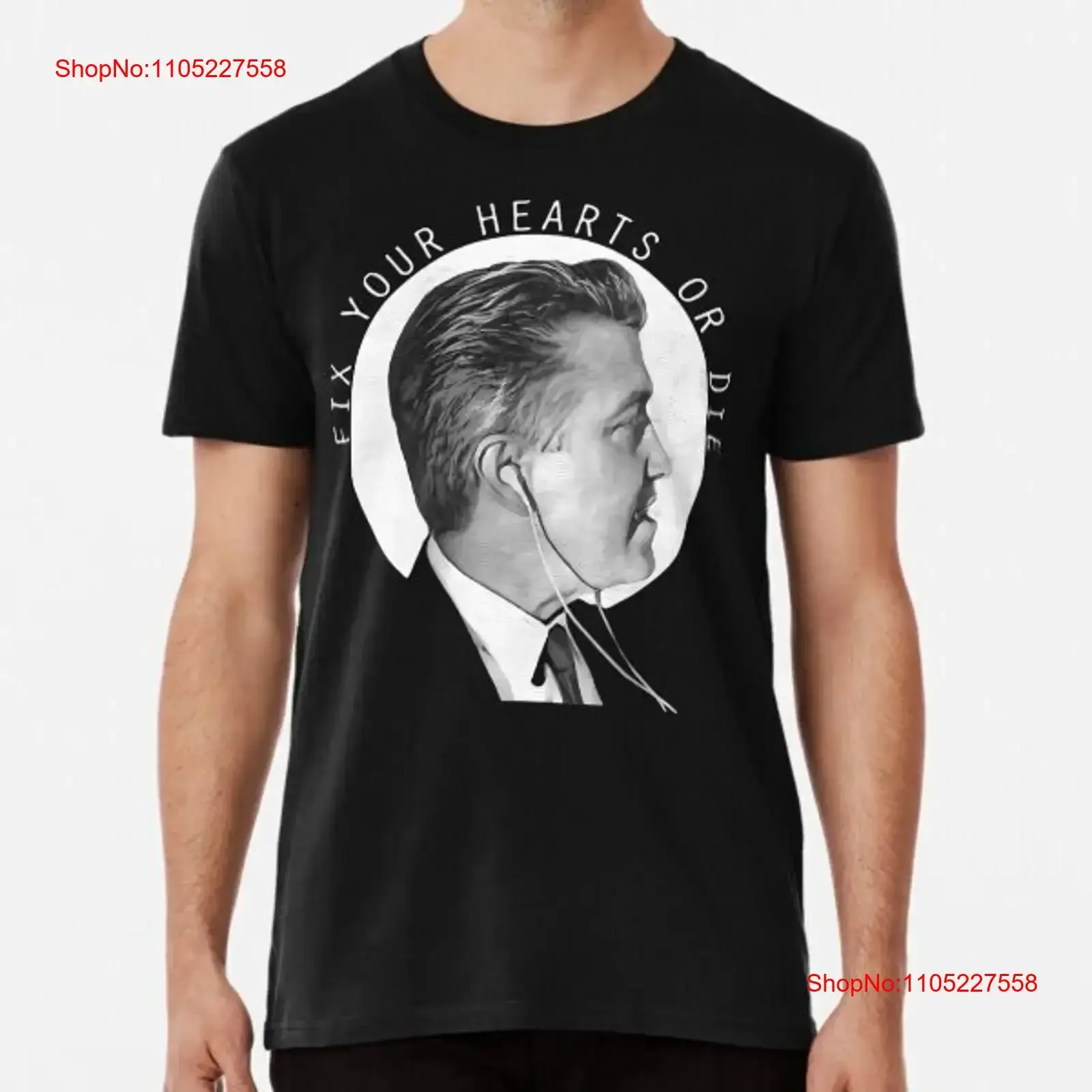 قم بإصلاح قلوبك أو يموت القلب الأمريكي تي شيرت S إلى 3XL صنع في الولايات المتحدة الأمريكية خمر غسلها تنوعا أوم عادية أنيقة تنفس