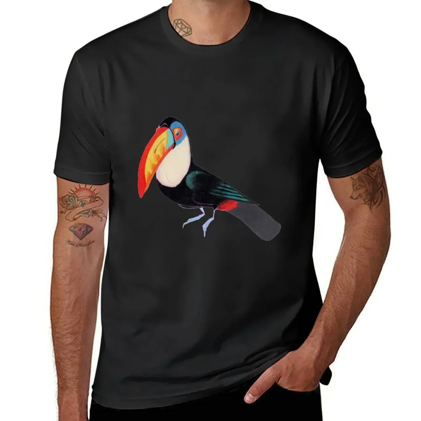 Toucan T-Shirt affliction shirts essential t shirt mens champion t shirts