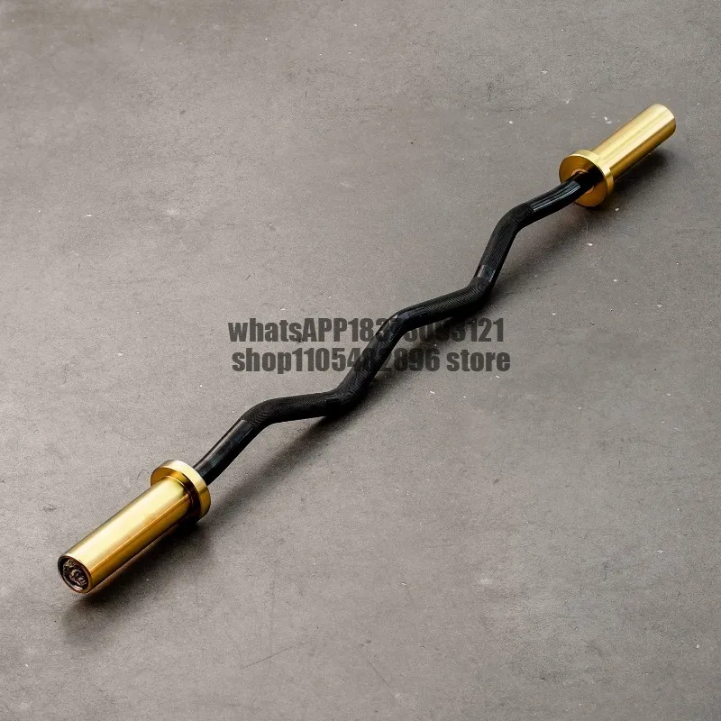 1.2 meters small crank barbell hand grab bar bold barbell bending fitness, training rod