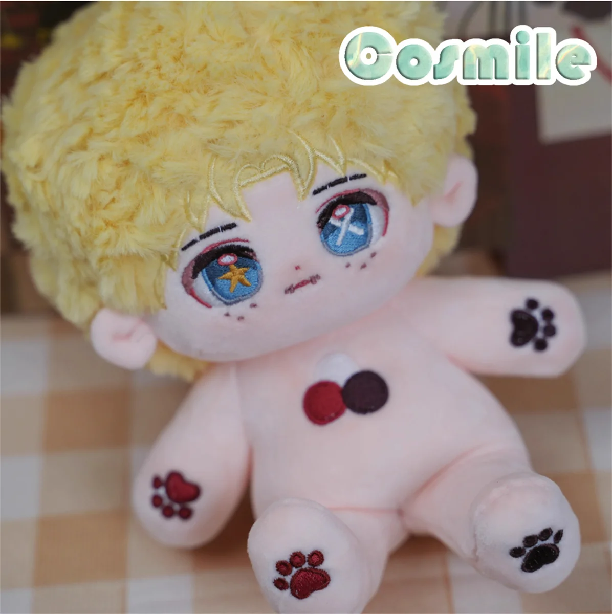 

Оригинальная идентичность V Survivor Mike Morton, акробат, пуговицы, глаза, мягкая плюшевая игрушка 20 см, тело куклы, скелет, игрушка в подарок