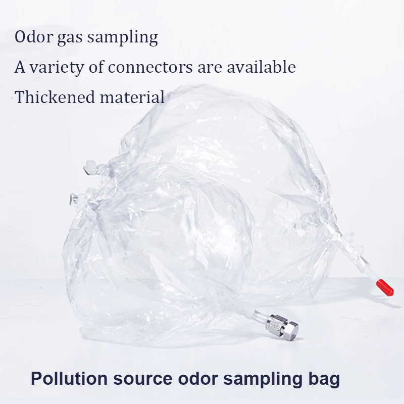 Gas Sampling Bag Odor Sampling Bag Thickened Polyester Pollution Source Gas Collecting Bag 3L/5L/10L Polyester Odorless Bag Lab