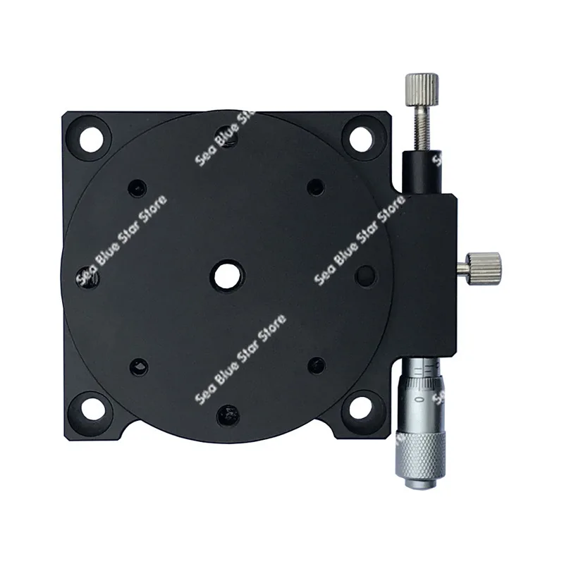 Indexing Plate Rotating Platform R Axis Rotating Table Manual Rotator Fine Adjustment Angle Adjustment Indexing High Load