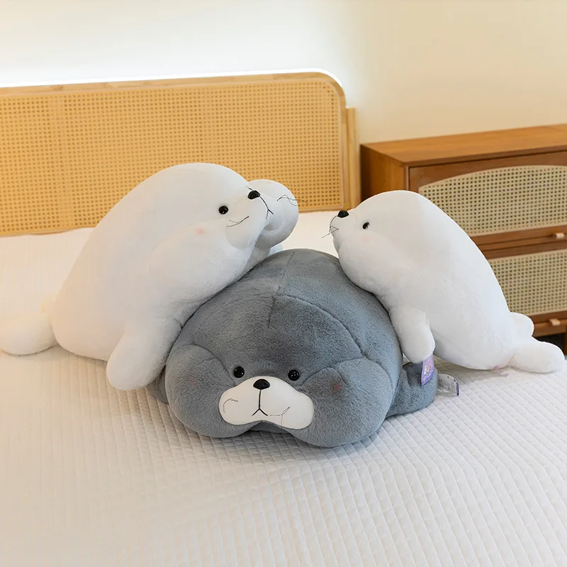 Soft Fat Potato Seal Stuffed Toy Multi-Size Sea Creature Seal Cloth Doll Bedside Doll To Accompany Children To Sleep Partner