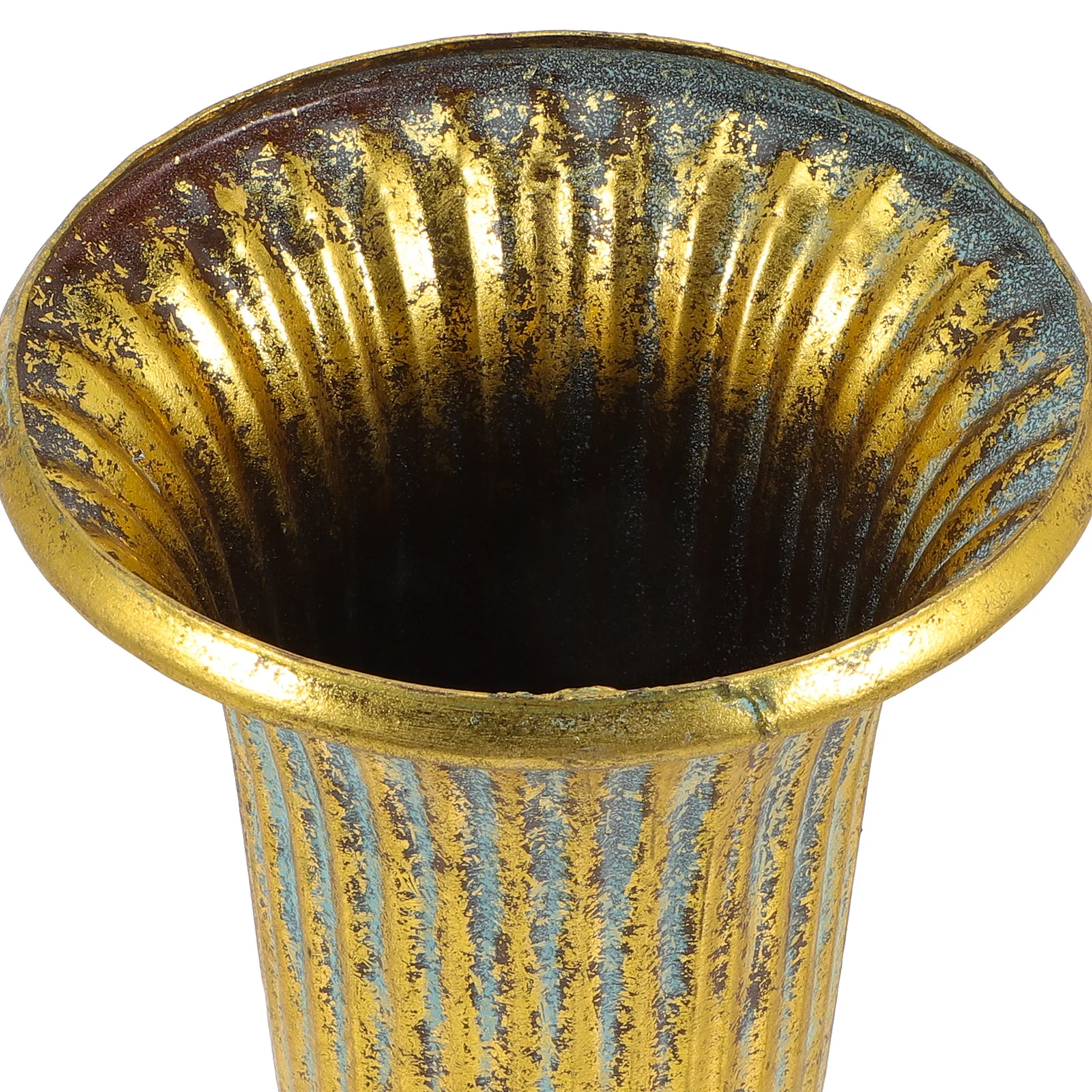 

Metal For Home Decor Small Modern Flower Vase Desktop Decorative Arrangement Rustic Bathroom Vase Holder Wedding Party