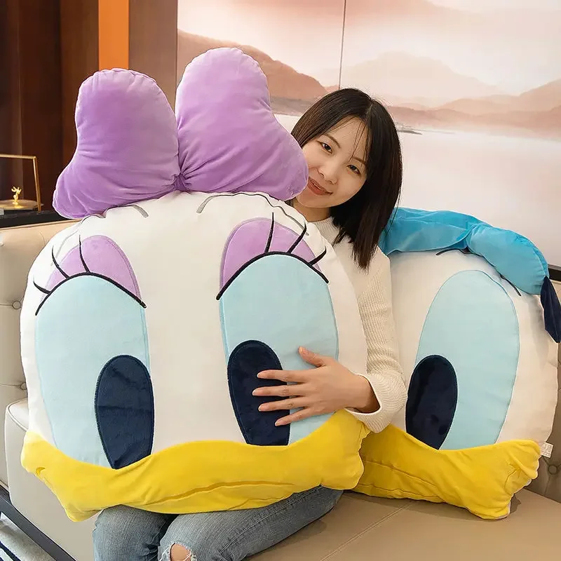 

Disney Donald duck Daisy cute cartoon pillow doll cushion sofa bed personality girls sleeping legs comfortable holiday gift