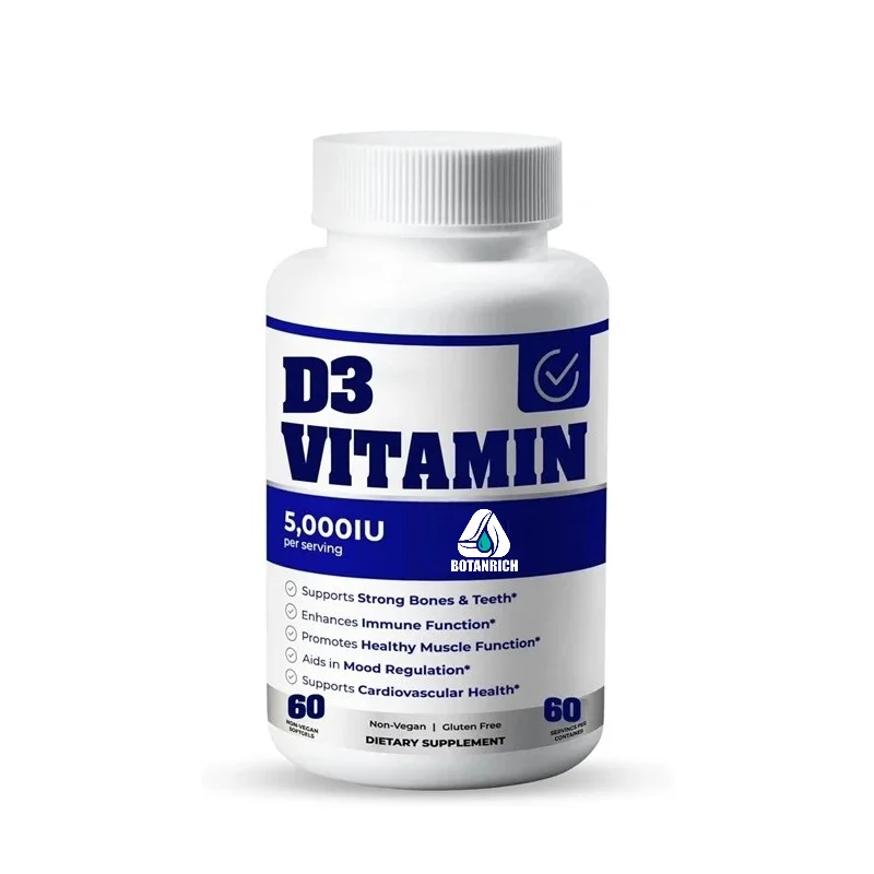 Vitamin D3 Efficient | 5000 IU for Immune, Skeletal, and Muscle Function