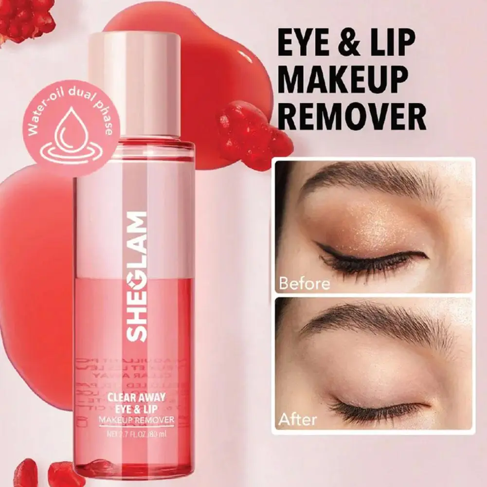 Granatapfel-Make-up-Entferner-Wasser für empfindliche Haut, reich an Granatapfel-Essenz, Tiefenreinigung, nährend, effizientes Make-up-Entfernen