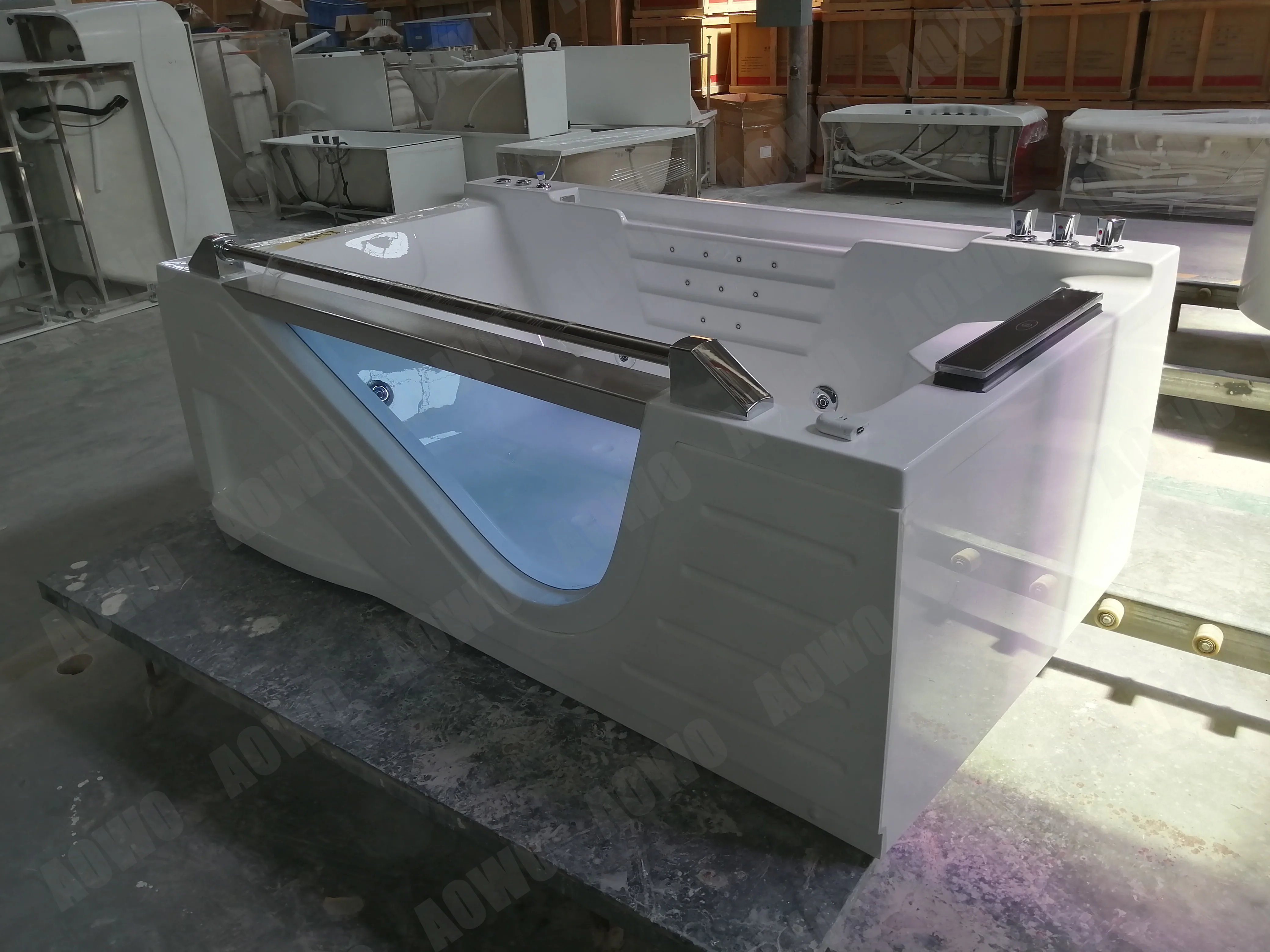 سبا تدليك فاخر ياكوزي 2 شخص تدليك مائي جاكوزي حوض سبا دوامة حوض الاستحمام فوشان #5