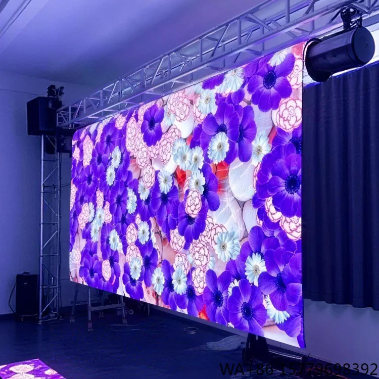 LED Screen Creative P1.25 P2.6 P3.91 P4.81  Flexible Floor Screen Foldable Rolling GOB Rollable LED Display