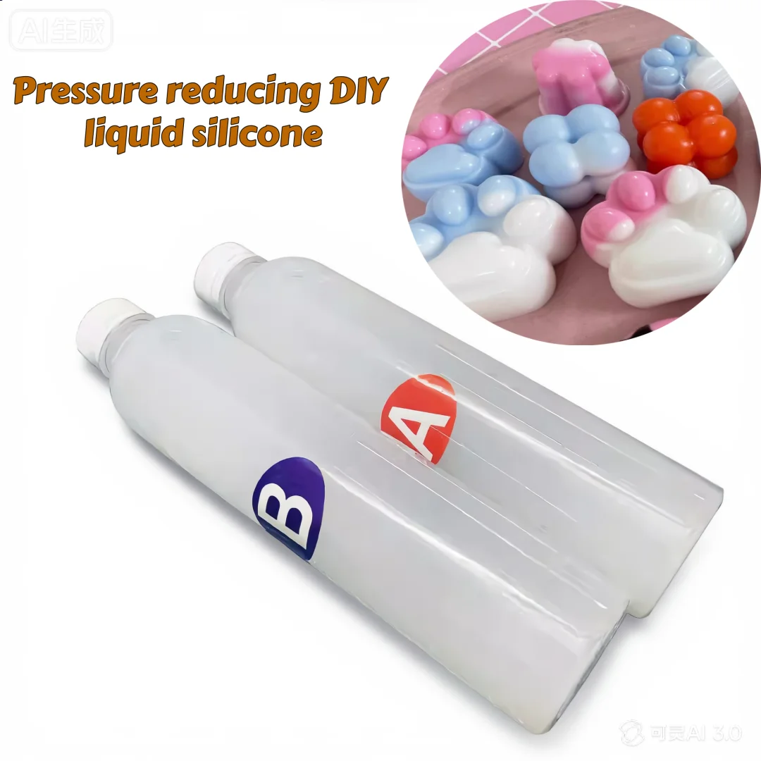 semi-transparent-liquid-silicone-pressure-reducing-toy-diy-two-component-food-grade-ab-rubber-vulcanized-silicone-molding-platin