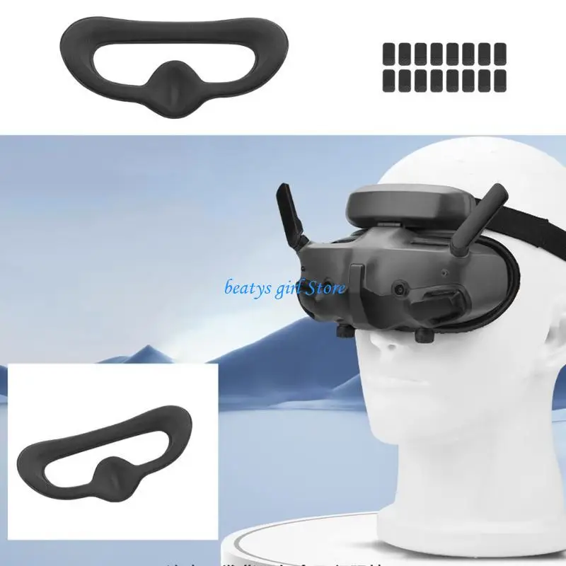 

C7AB Face Cover Comfortable & Breathable Virtual Reality Glasses Replacement Soft Cushion Pad for Avata 2 Glasses