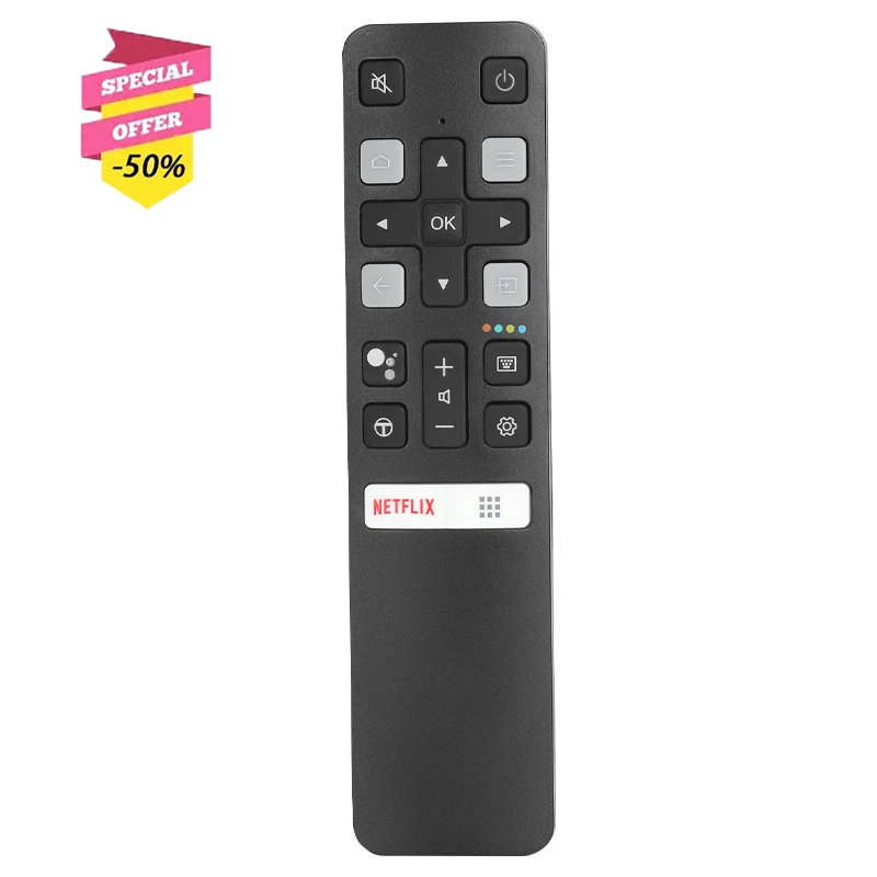 

RC802V FMR1 IR Remote Control For TCL TV 50P8 55P8 65P8 50P8S 55P8S 65P8S 32A323 32A325 40A323 40A325 32S6500 32S6800 40S6500