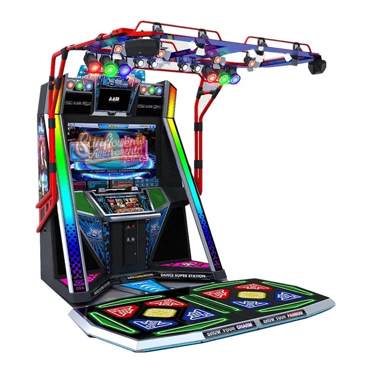 Hot Sale High Quality 2 Players Arcade Dance Video Music Motion Sensing Dancing Music Arcade Game Machine