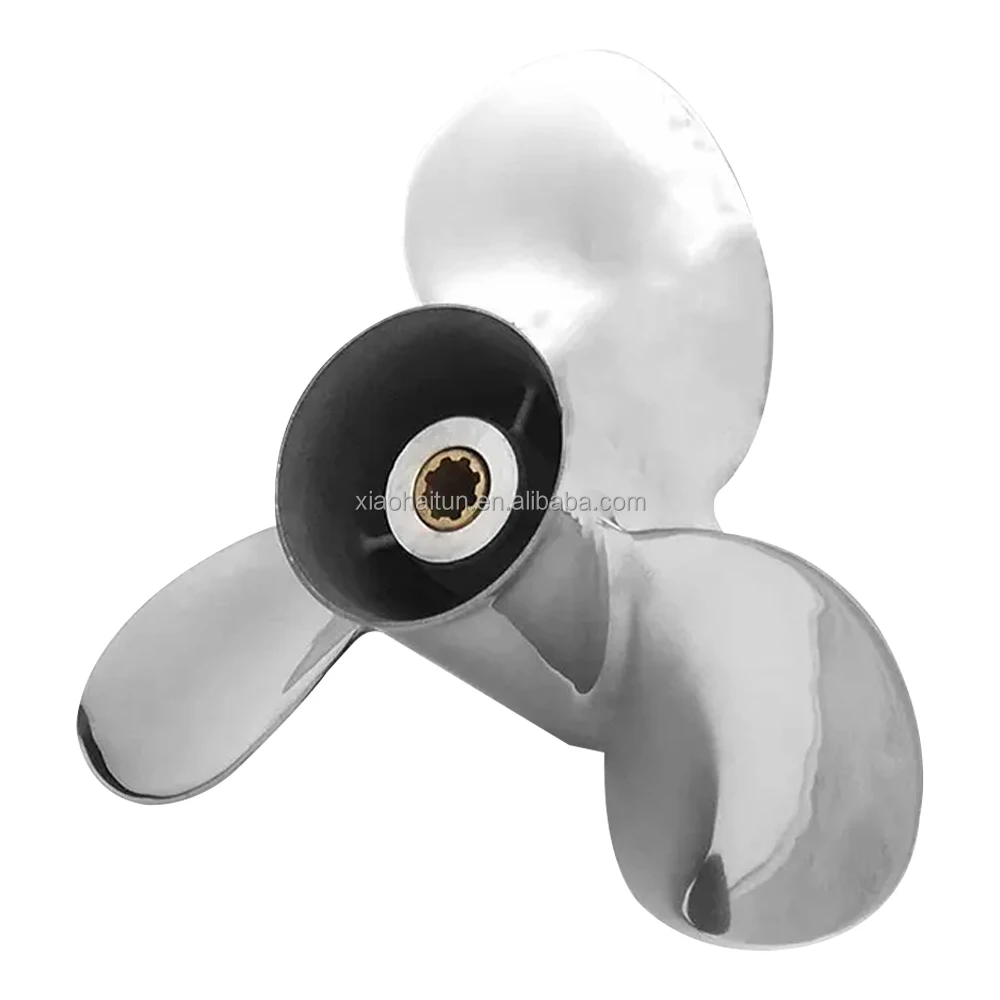 Marine stainless steel propeller  3 Blades propeller  Marine Outboard Propeller  for yacht