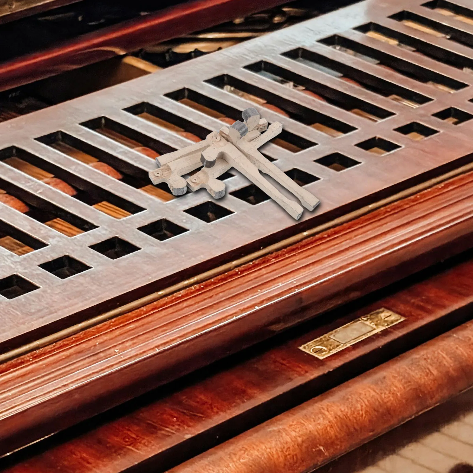 Pièces de rechange pour cric de Piano en bois, 5 pièces, pour réparation du mécanisme d'action, Console verticale, outils de réglage du Piano