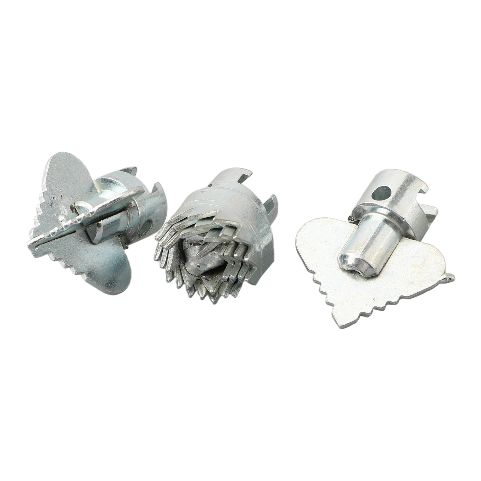 7Pcs Drain Cleaner Cutter Set 16mm Metal Galvanized Drain Cleaner Machine Combination Cutter Head Power Tool Accessories