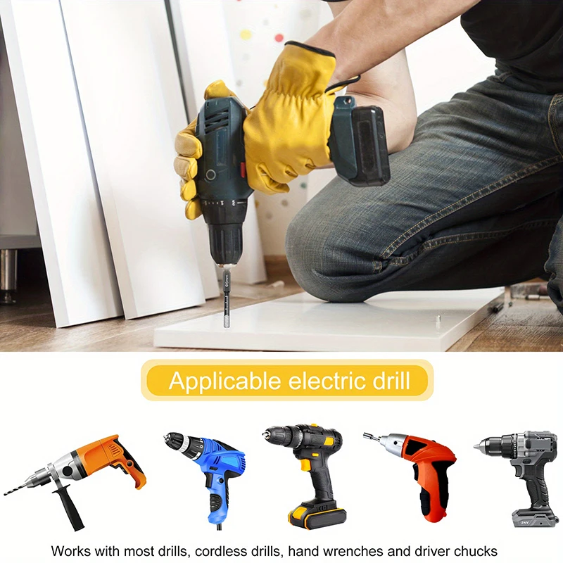 10/7/5/2 個六角シャンクろう付けドリルビット 6 ミリメートルドリルツールセットガラス/タイルとコンクリートダイヤモンドドリルビットセットツール