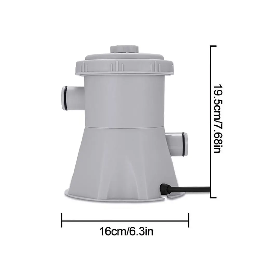 300 جالون مضخة مرشح حمام السباحة التجديف حمامات المنظفات الاتحاد الأوروبي/الولايات المتحدة/المملكة المتحدة التوصيل مرشحات تنظيف المياه مضخات الدورة الدموية