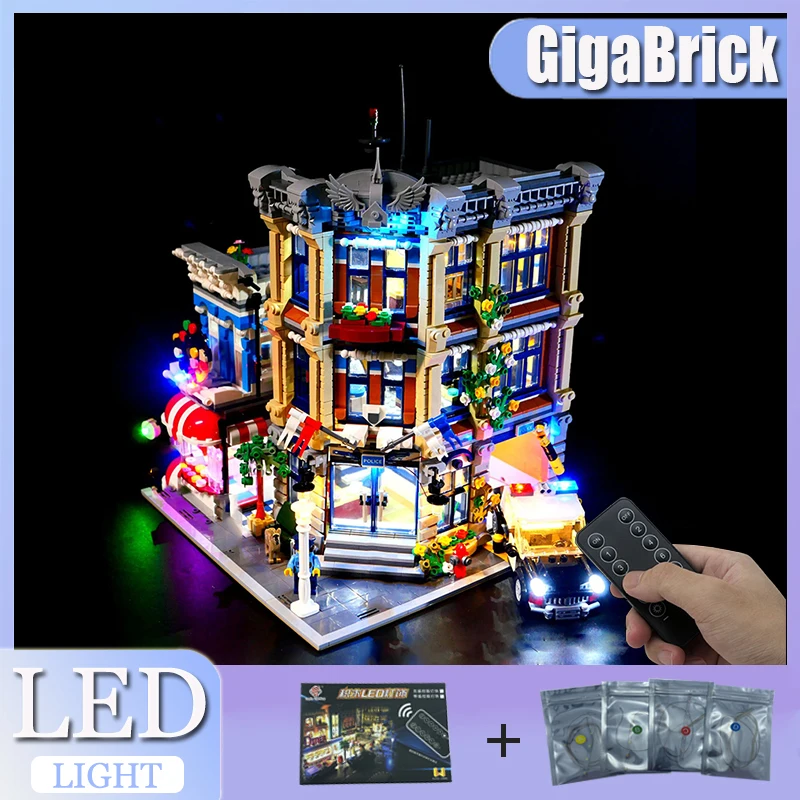 

Комплект светодиодных фонарей премиум-класса «сделай сам» для Lego 10199 (только светодиодный светильник, модель без блоков), осветляет свои творции