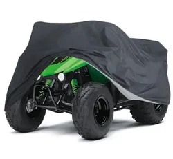 Universal Quad Bike ATV Cover 190T Waterproof Motorcycle Vehicle Scooter Motorbike Covers Black M L XL XXL XXXL
