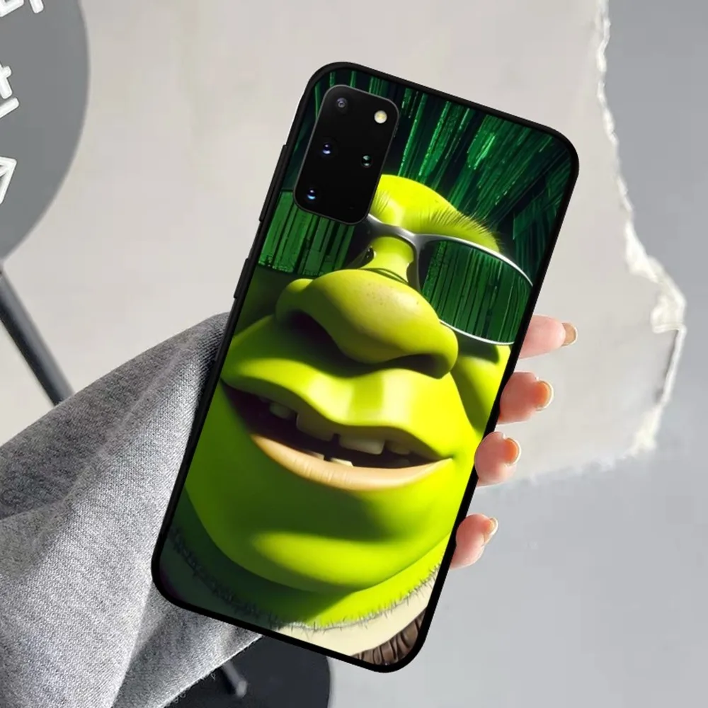 Cartoon Funny Movie Shreks Clear Space Phone Case For Samsung S 9 10 20 21 22 23 30 23 24 Plus Lite Ultra FE S10lite Fundas