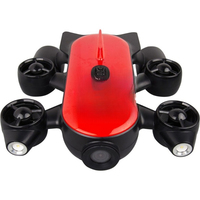 Underwater drone robot, swimming and diving visual submarine 4K remote control shooting