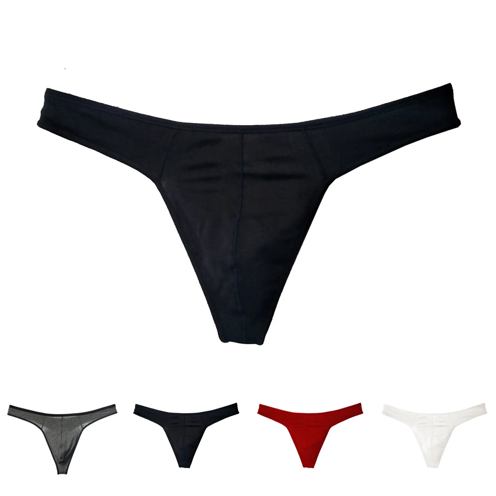 

Sleep Bottoms Daily Knickers Male Sexy Underwear Gay Sissy Pouch Thongs Low Rise G-string Men's Briefs Bikini Comfy Breathable