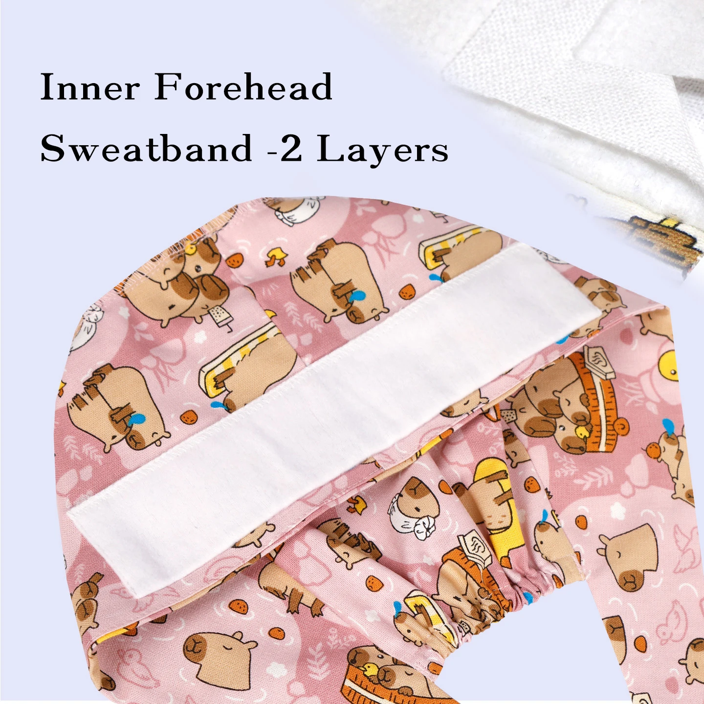 Leuke Patronen Scrub Caps Chirurgische Hoed Roze Vrouwen 100% Katoen Spa Ziekenhuis Tandheelkundige Medische Benodigdheden Operatiekamer Caps M1191