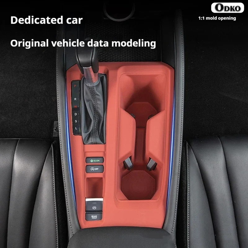 For Honda Accord 11th Silicone Center Console Cover Non Slip Gear Shift Panel Cup Holder Protector Mat Anti Scratch Accessories