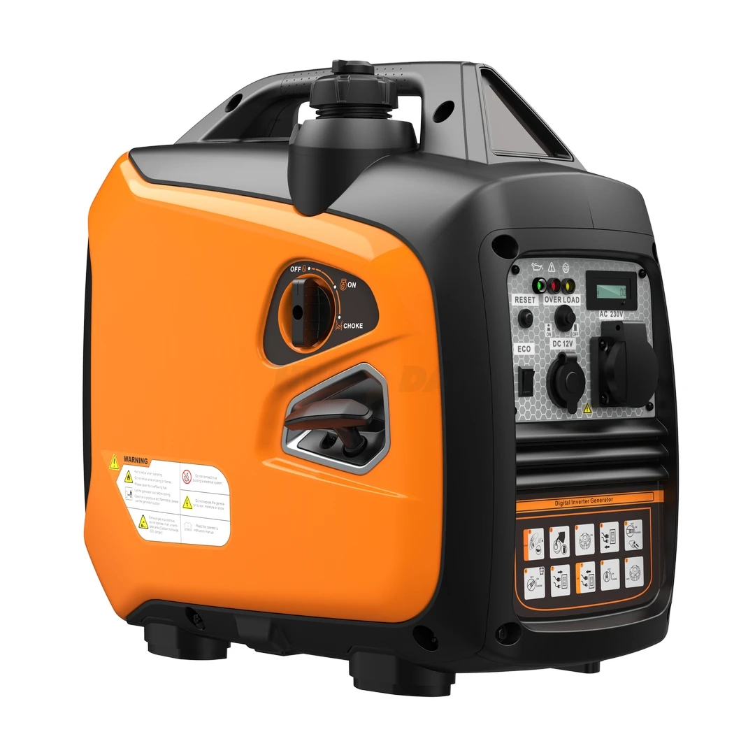 Wholesale Silent 2KW  Generators 12/24/48V DC Inverter Gas Generator Charger 110/240 Volts Single Phase 60Hz