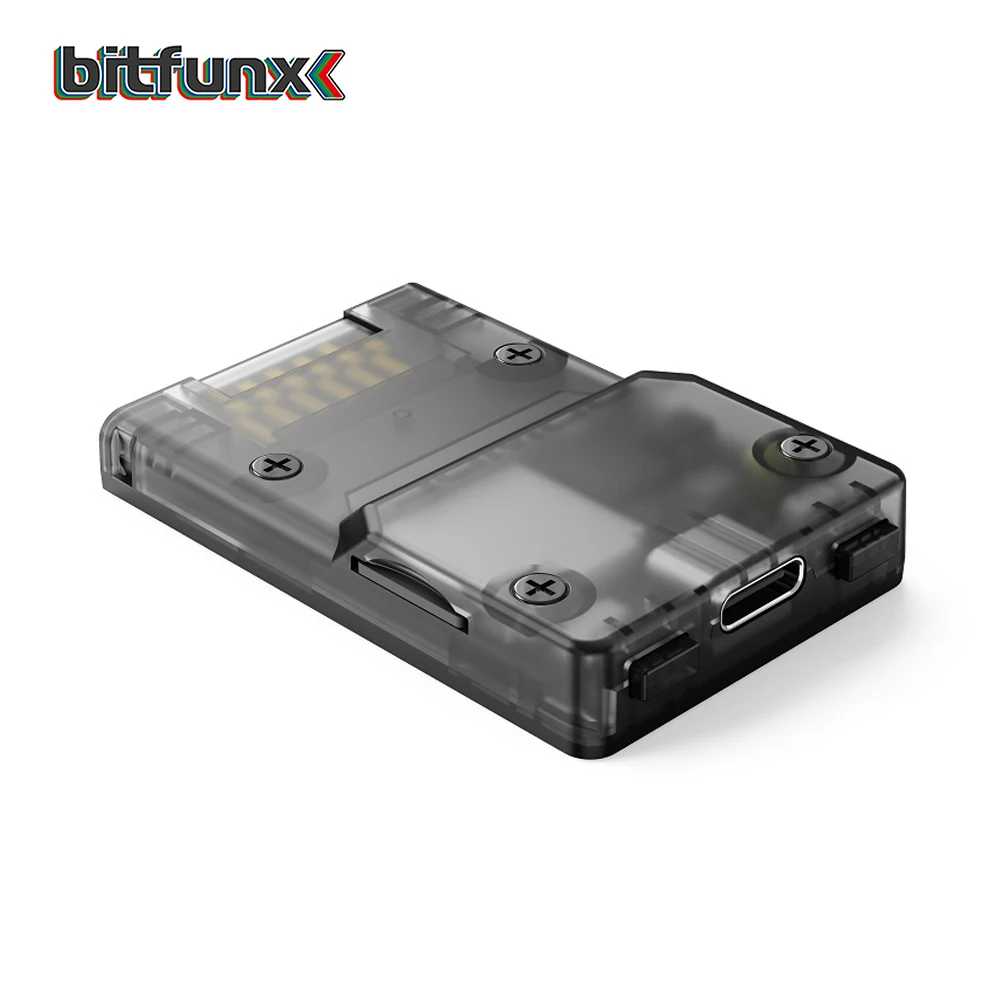 Bitfunx Game Saves Карта памяти GCMCE FlipperMCE с OLED-дисплеем для игровой консоли Nintendo GameCube Wii RVL001