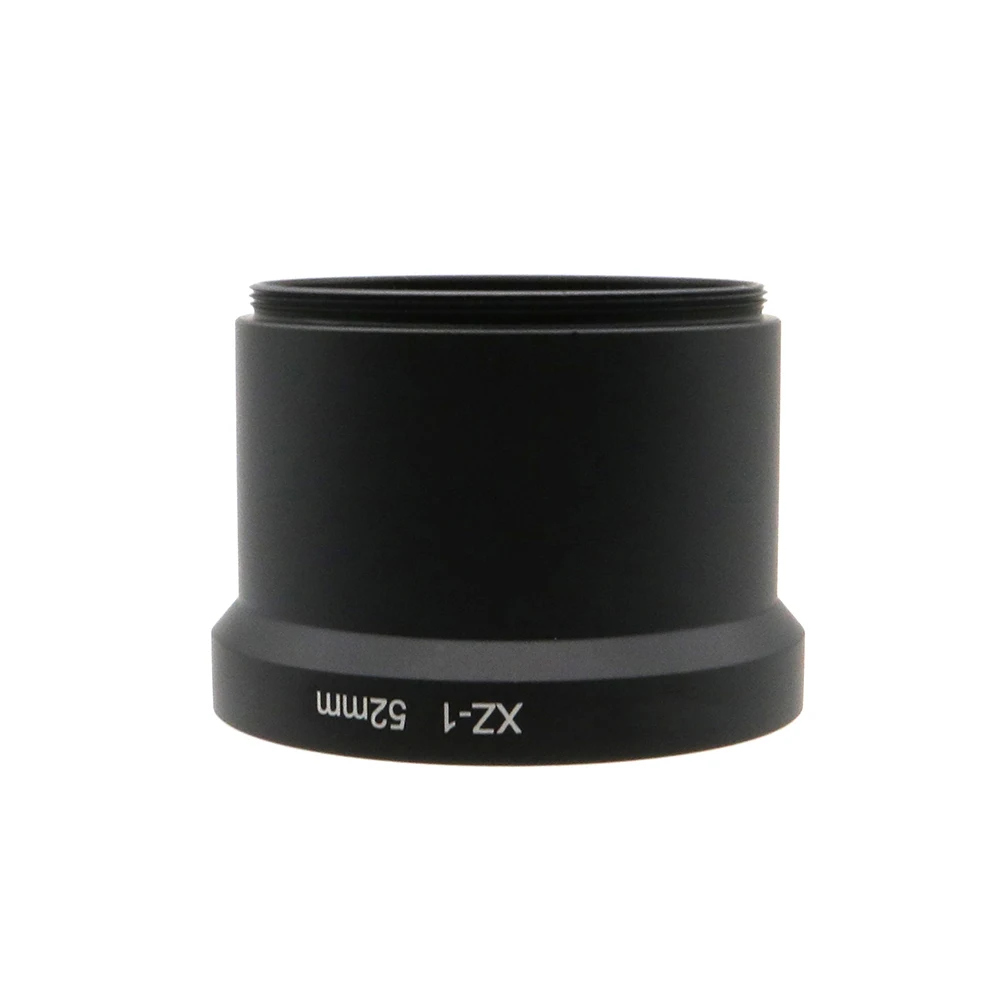 Filter Adapter Tube 52mm Metal for Olympus XZ-1 / XZ-2 camera for filter (UV / CPL / ND etc.) lens hood etc.