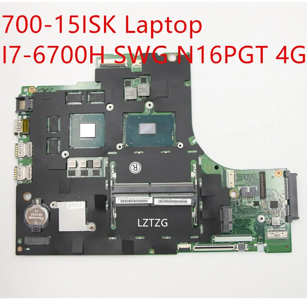 

Материнская плата для ноутбука Lenovo ideapad 700-15ISK, материнская плата I7-6700H SWG N16PGT 4G 5B20K91444