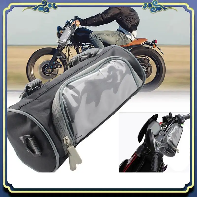

AU16-Motorcycle Modified Front Bag Electric Bicycle Bag Side Box Bag Storage Tool Bag For Outdoor Riding Car Storage