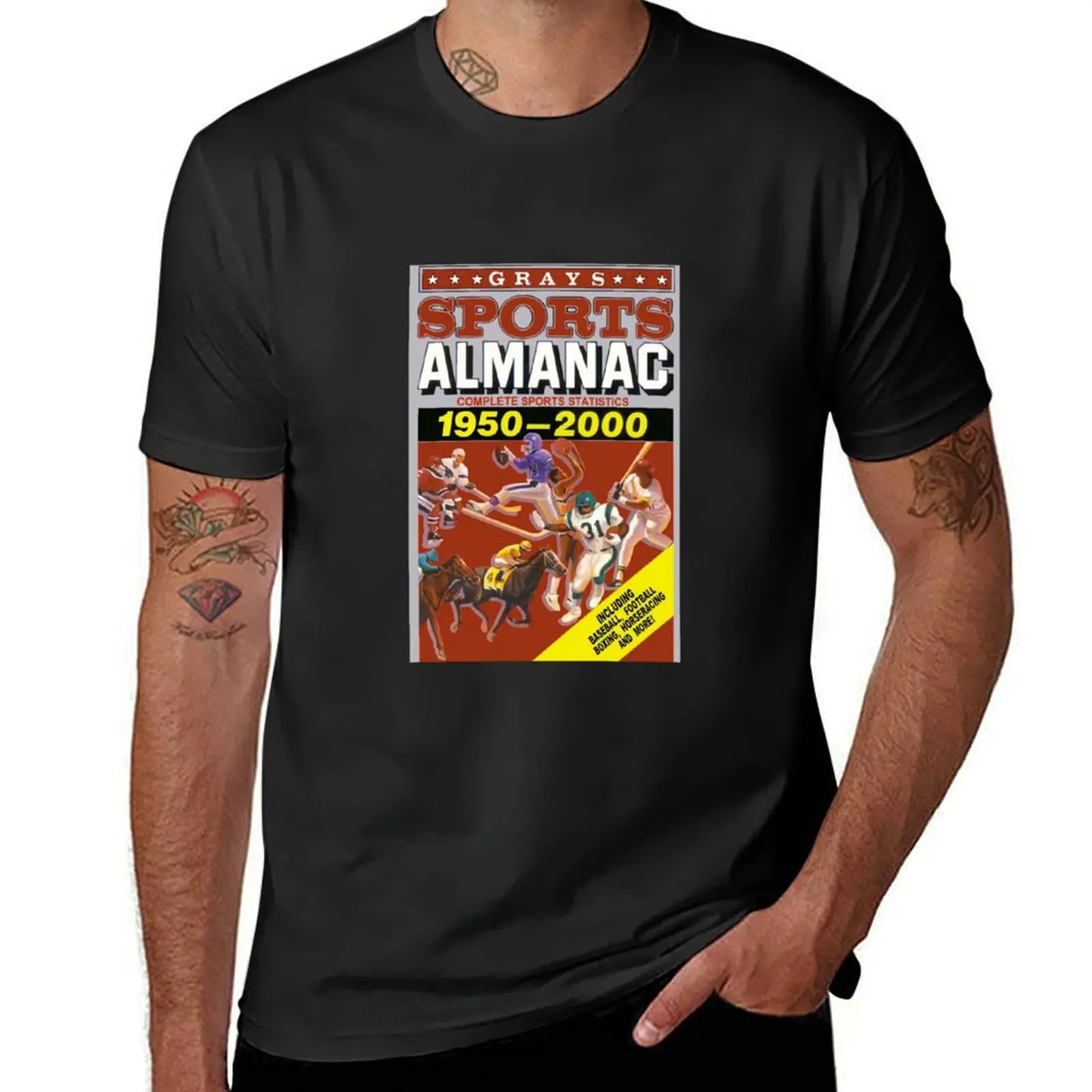 Back To The Future GRAYS SPORTS ALMANAC T-Shirt funnys summer top t shirts for men