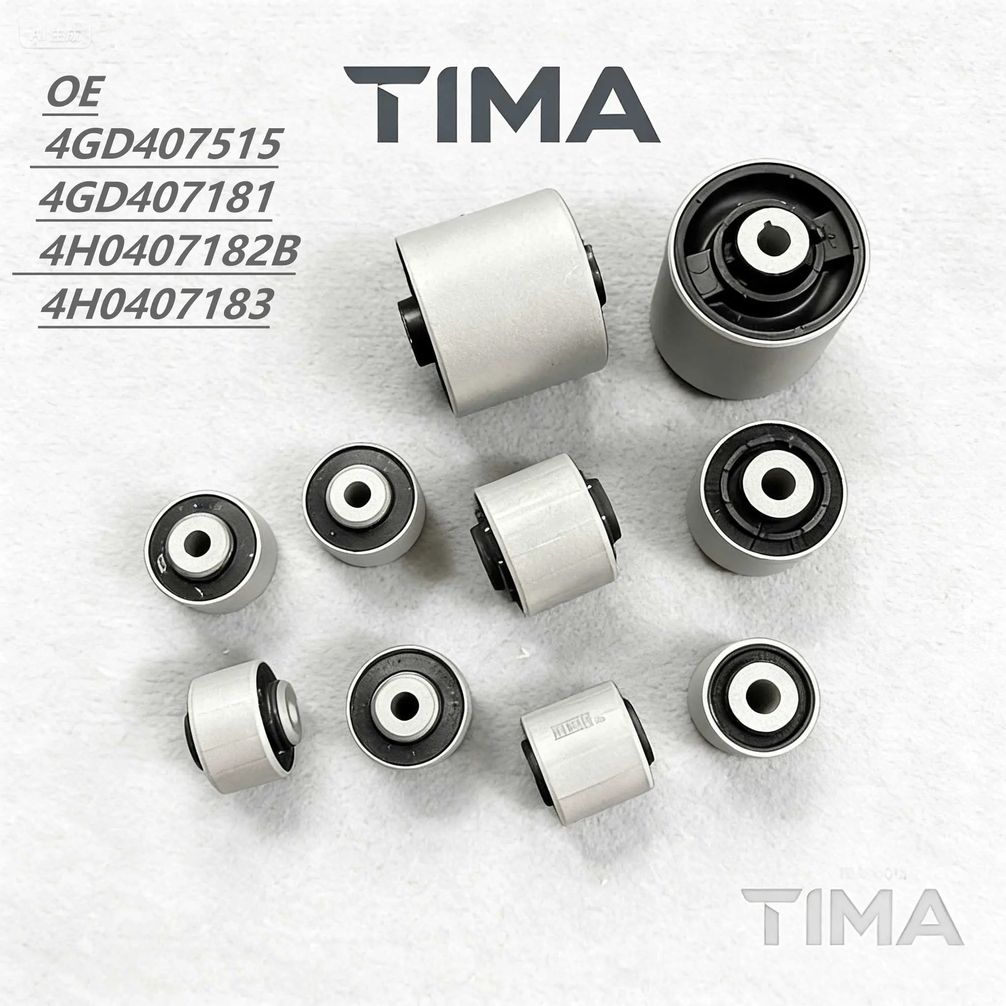 4GD407515 4GD407181 4H0407182B 4H0407183 Front Control Arm Bushing Kit for Audi A8 D4 S8 4H Chassis 2010-2018