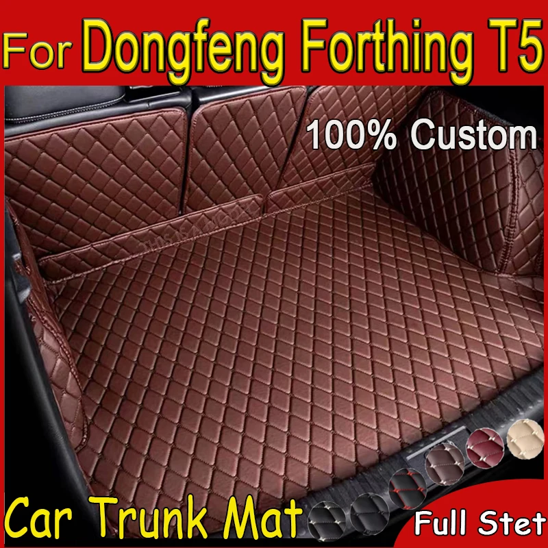 

Коврик для багажника автомобиля для Dongfeng Forthing T5 EVO 2021 2022 2023 2024, напольный коврик для автомобиля, коврик, аксессуары, украшение интерьера