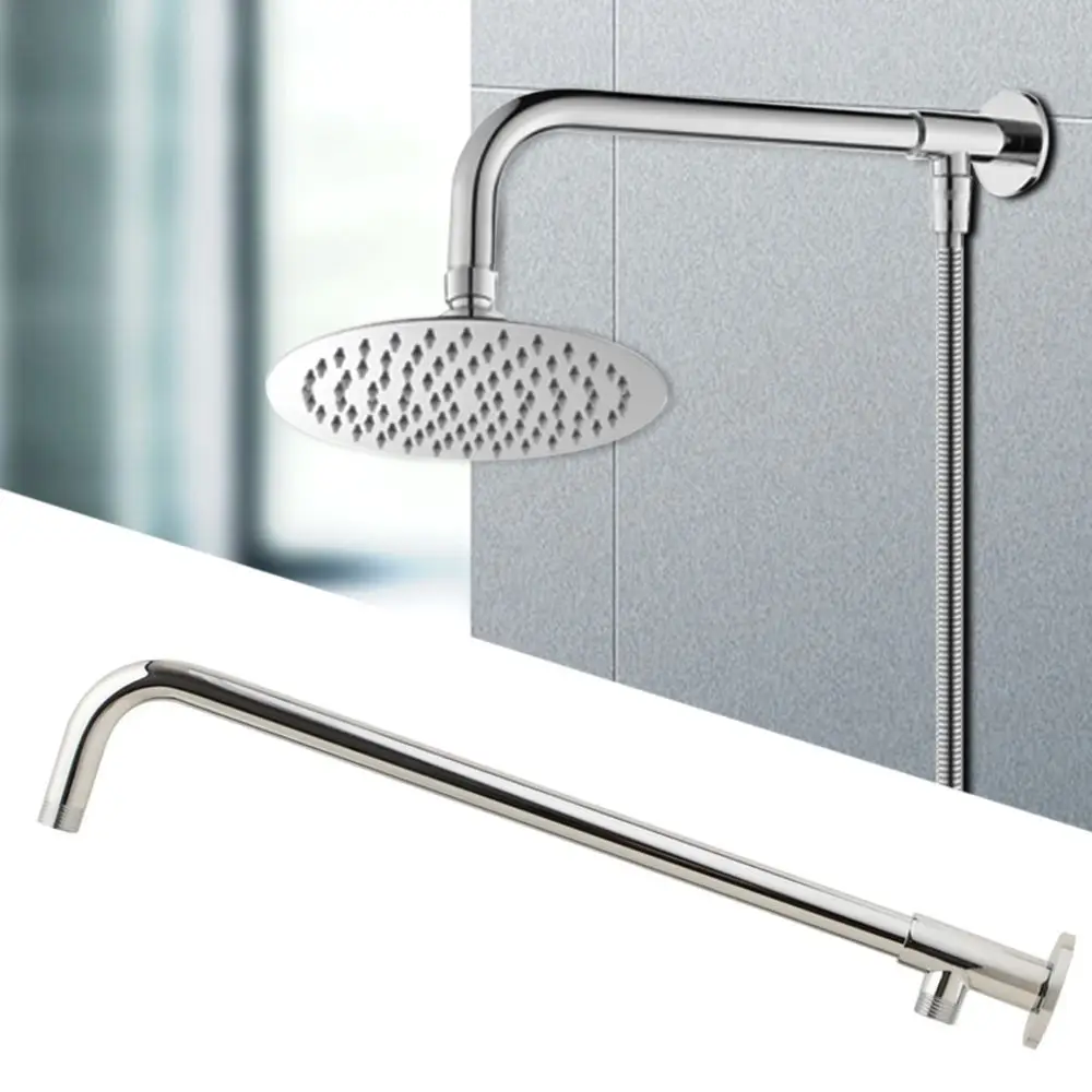 

Удлинительная труба для настенного кронштейна для душа из нержавеющей стали для ванной комнаты с основанием