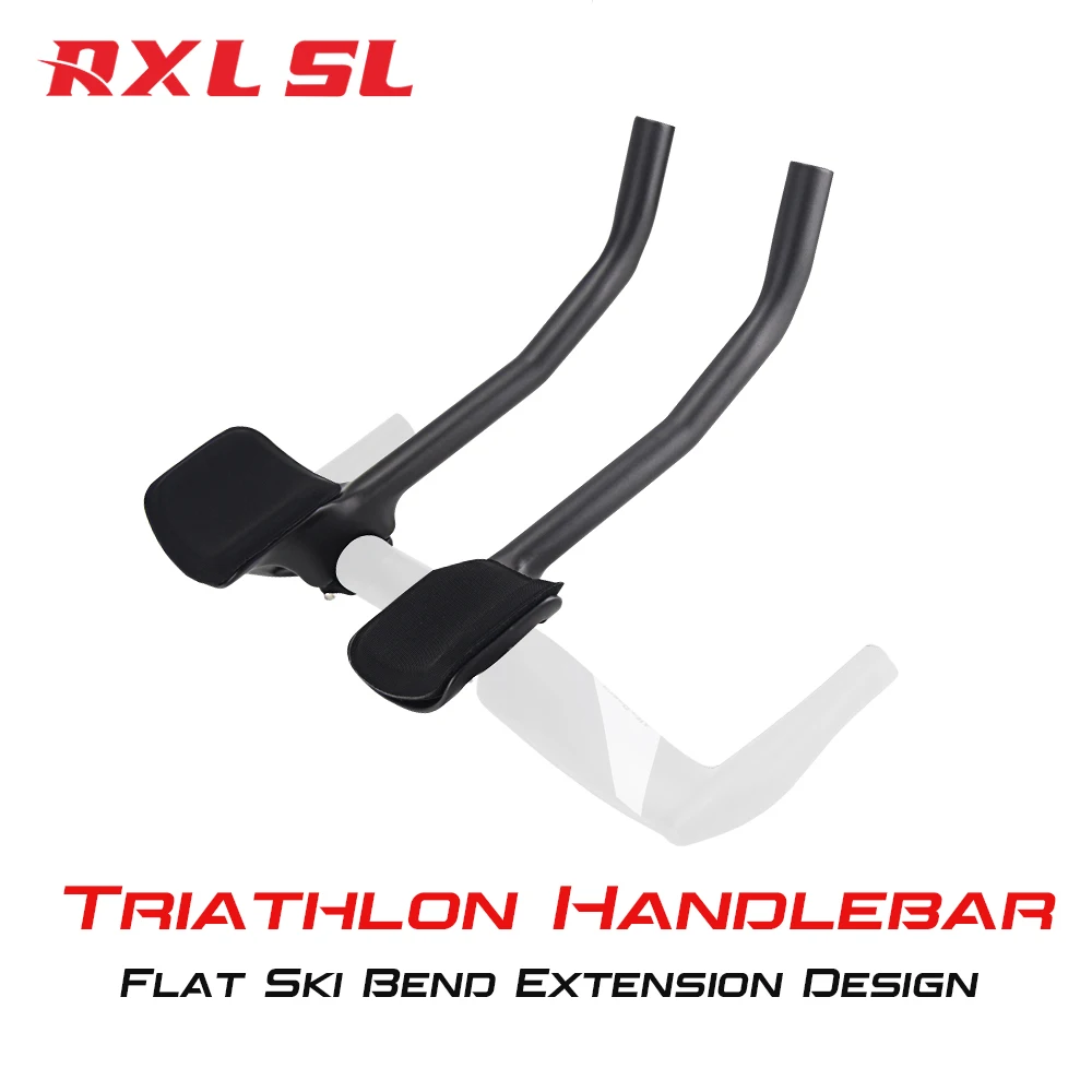 

Carbon Bicycle Triathlon Handlebar 31.8mm TT Aero Bars for Road Bike Aerobar 360mm Arm Rest Handlebars Carbon Fiber Handle Bar