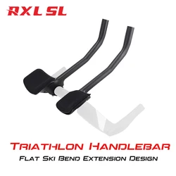 RXL SL Carbon Bicycle Rest Bar 31.8mm 30°/40°/50° Triathlon Handlebar Clip On Aero Bars Road Bike TT Aero Handlebar 360mm